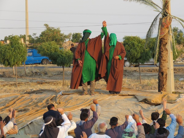 بازسازی واقعه غدیر خم در اسلام آبادغرب+تصاویر