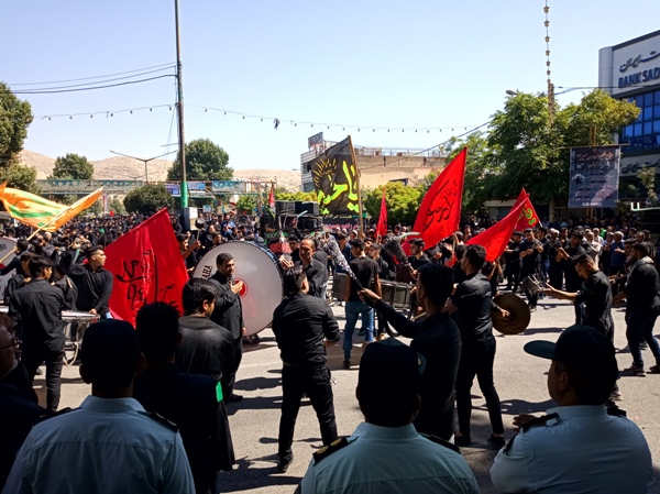 عزاداری تاسوعای حسینی در اسلام آبادغرب+تصاویر