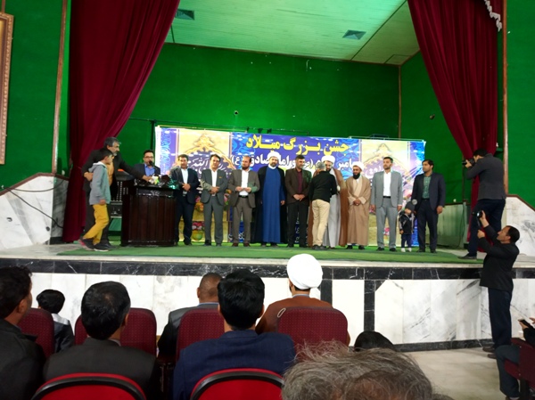 برگزاری جشن بزرگ میلاد پیامبر(ص) و امام صادق(ع) در اسلام آبادغرب+تصاویر