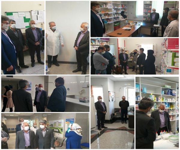 بازدید میدانی رییس ستاد مدیریت کرونای اسلام آبادغرب از مراکز جامع خدمات سلامت روستایی شهرستان