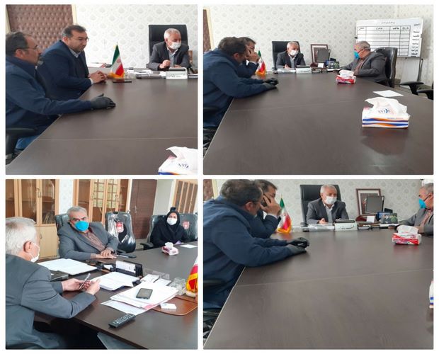 پیگیری مشکلات گاز روستاهای  بخش حمیل و مرکزی اسلام آبادغرب