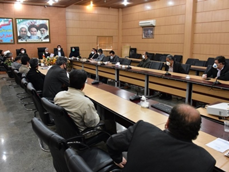 برگزاري اولين جلسه كارگروه سلامت و امنيت غذايي و هجدهمين جلسه ستاد مقابله با كرونا اسلام آباد غرب