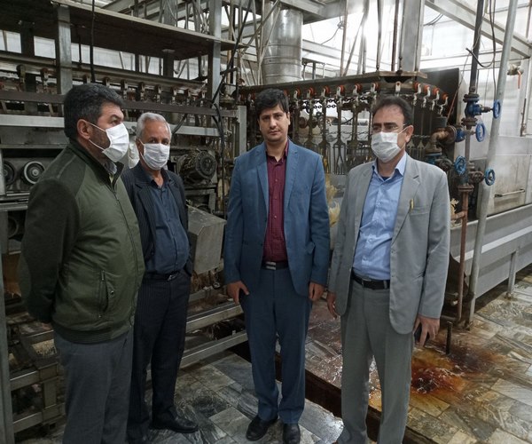 بازدید مسئولین شهرستان از کشتارگاه مرغ پرطلایی اسلام آبادغرب+تصاویر