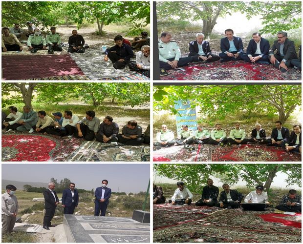 جلسه پیشگیری از حریق و سرقت در دهستان برزه اسلام آبادغرب 