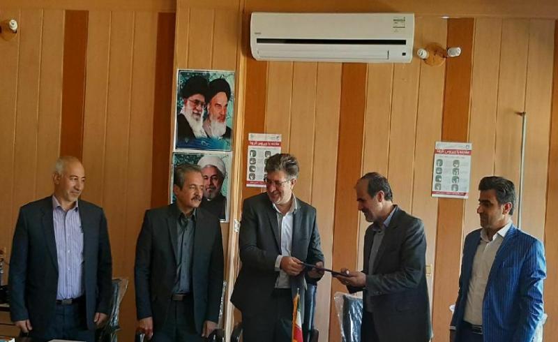 معارفه سرپرست اداره آبفا حمیل+عکس