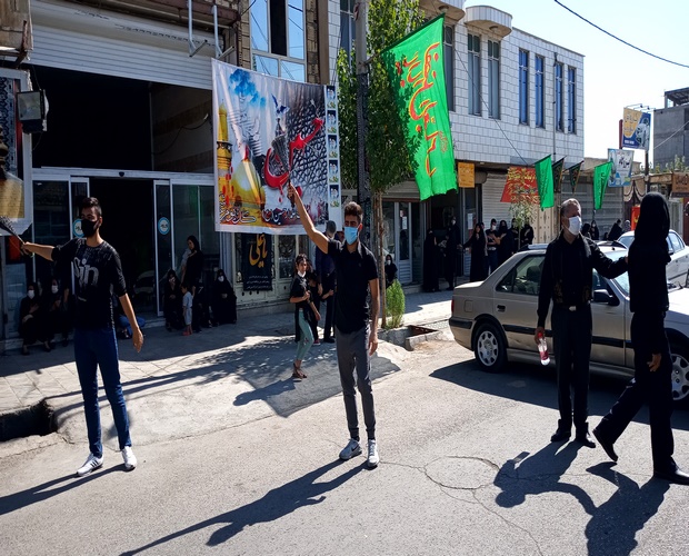 عزاداری تاسوعای حسینی در اسلام آبادغرب+تصاویر