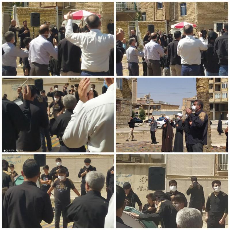 عزاداری عاشورای حسینی(ع) در اسلام آبادغرب+تصاویر