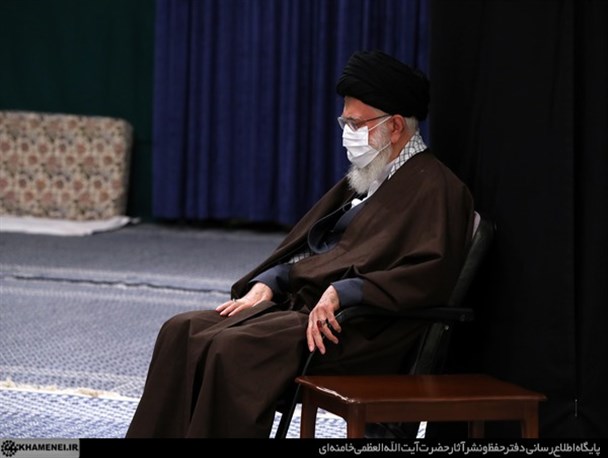 مراسم عزاداری رحلت رسول اکرم(ص) و شهادت امام حسن مجتبی(ع) با حضور رهبر انقلاب