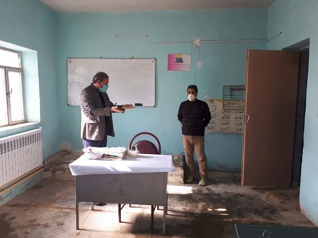 نحوه آموزش دانش آموزان روستایی در ایام قرنطینه و تعطیلی مدارس اسلام آبادغرب