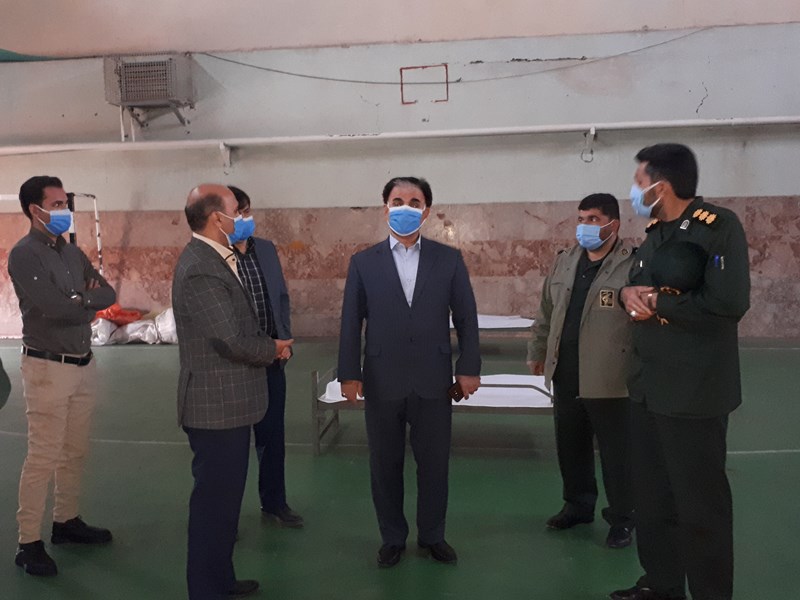 بازدید مسئولین از نقاهتگاه و ادارات خدمات رسان دالاهو 