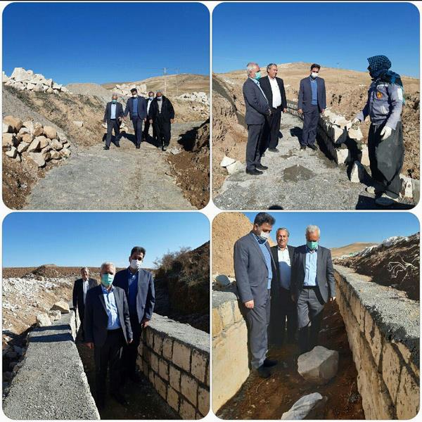 پیشرفت فیزیکی ۴۵ درصدی پروژه آبرسانی به محصولات کشاورزی در بخش حمیل