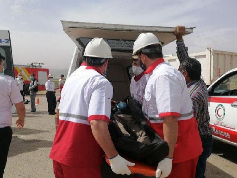 اجرای مانور امداد و‌ نجات جاده ای در اسلام آبادغرب+تصاویر