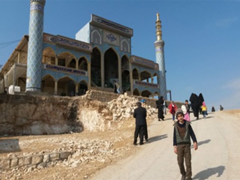 راه دسترسی به بقعه امامزاده حسن(ع) ایمن سازی می شود