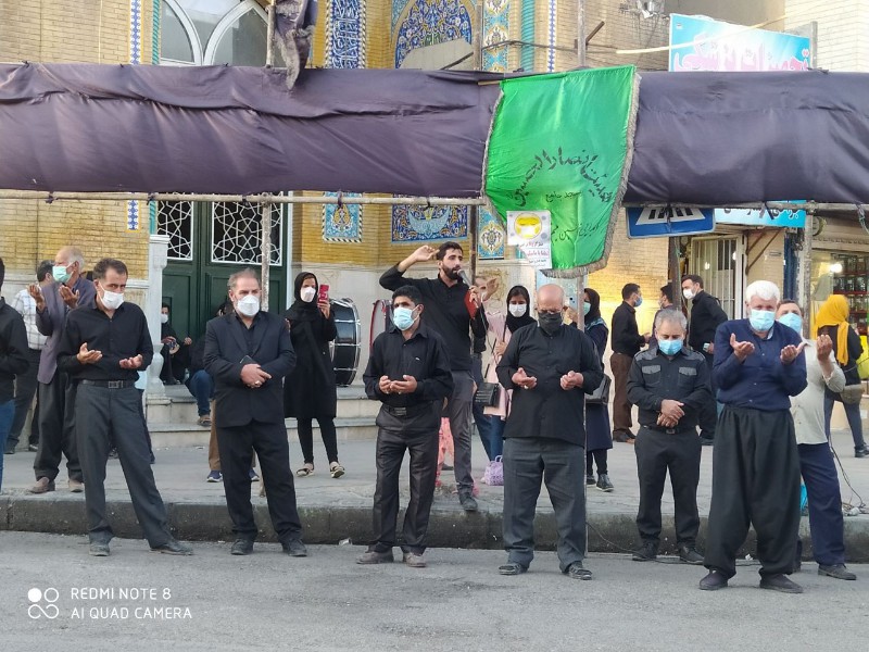 برگزاری مراسم عزاداری شهادت امام سجاد(ع) در اسلام آبادغرب