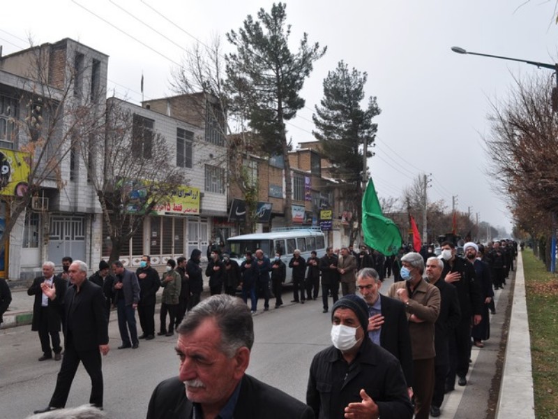 برگزاری مراسم سوگواری شهادت حضرت زهرا (س) در اسلام آبادغرب