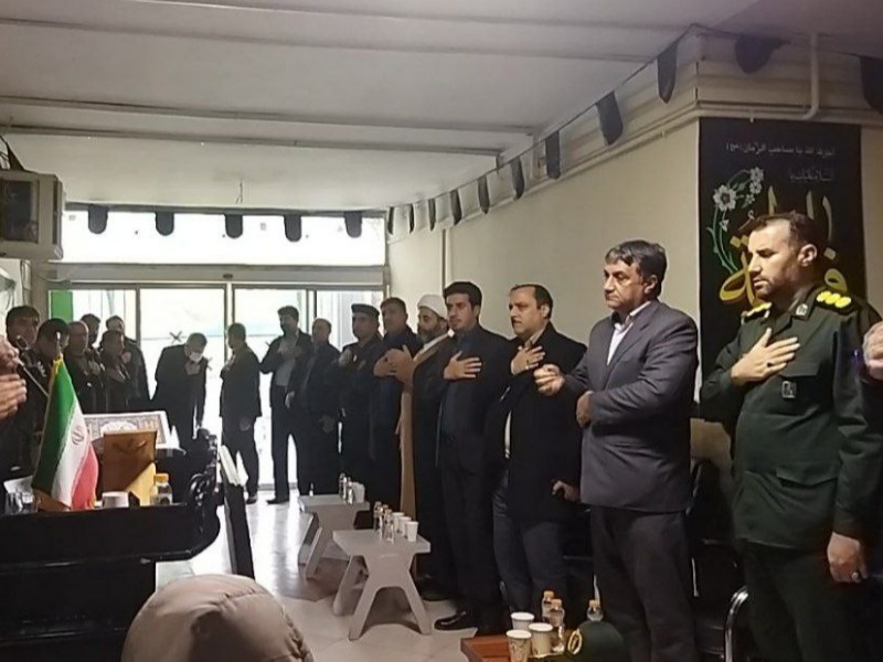 مراسم گرامیداشت سردار دلها در شهرداری اسلام آبادغرب برگزار شد