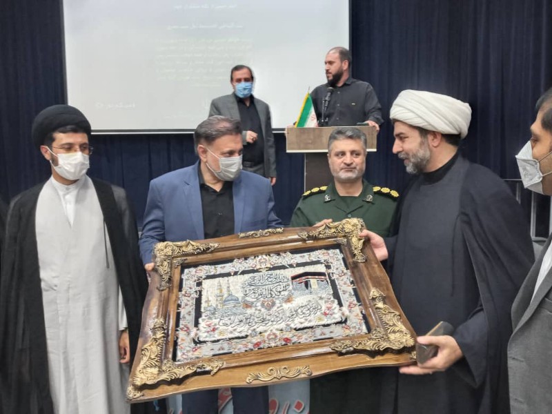 آیین تکریم و معارفه رئیس اداره تبلیغات اسلامی شهرستان اسلام آبادغرب+عکس