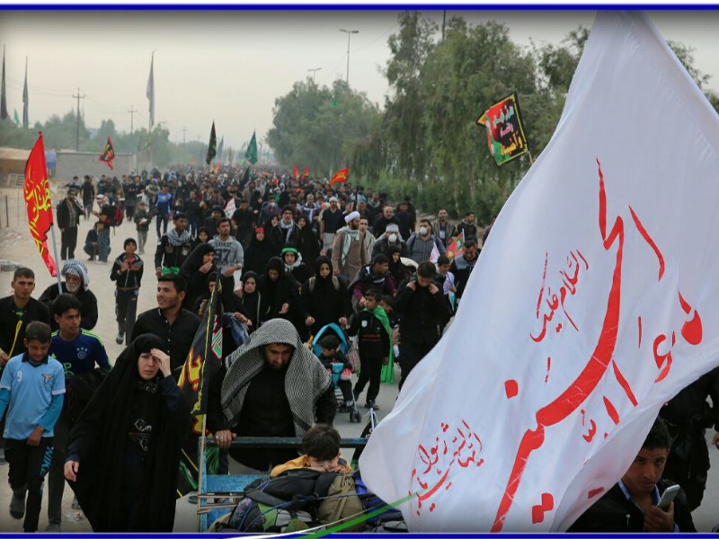 تصاویری از پیاده روی اربعین حسینی از سال 93 تا 98