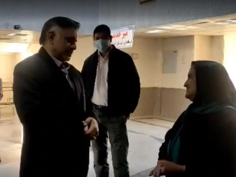 خدمتگزاری بی واسطه فرماندار اسلام آبادغرب به مردم+فیلم