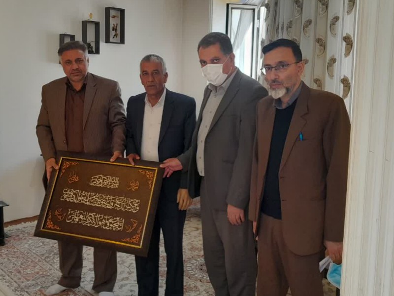 دیدار  مسئولین اسلام‌آبادغرب با جانبازان ۷۰ درصد شهرستان