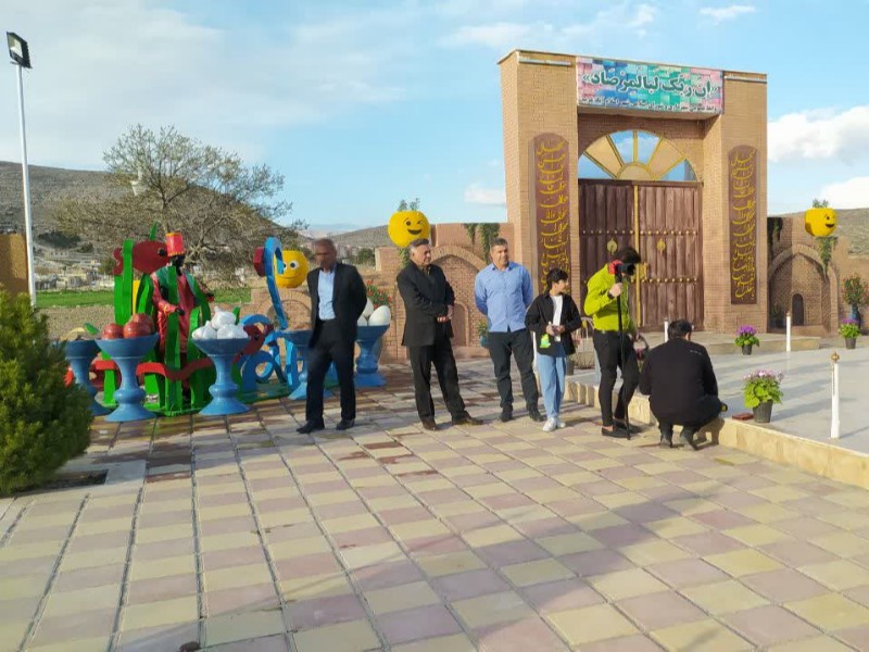 افتتاح سفره نوروزی ورودی اسلام‌آبادغرب