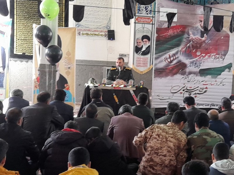 راه شهید سلیمانی ادامه راه سیدالشهداست