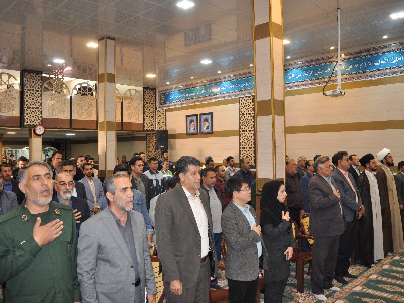 یادواره شهدای بسیج کارگران و کارخانجات در اسلام‌آبادغرب برگزار شد+تصاویر