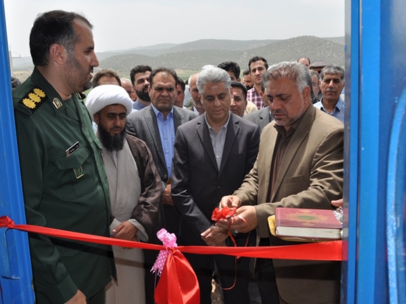 افتتاح طرح آبرسانی به حومه جنوبی اسلام‌آبادغرب و روستای امیرآباد+تصاویر