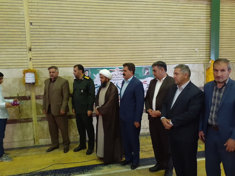 نواختن زنگ مقاومت و ایثار در مدارس اسلام‌آبادغرب+عکس