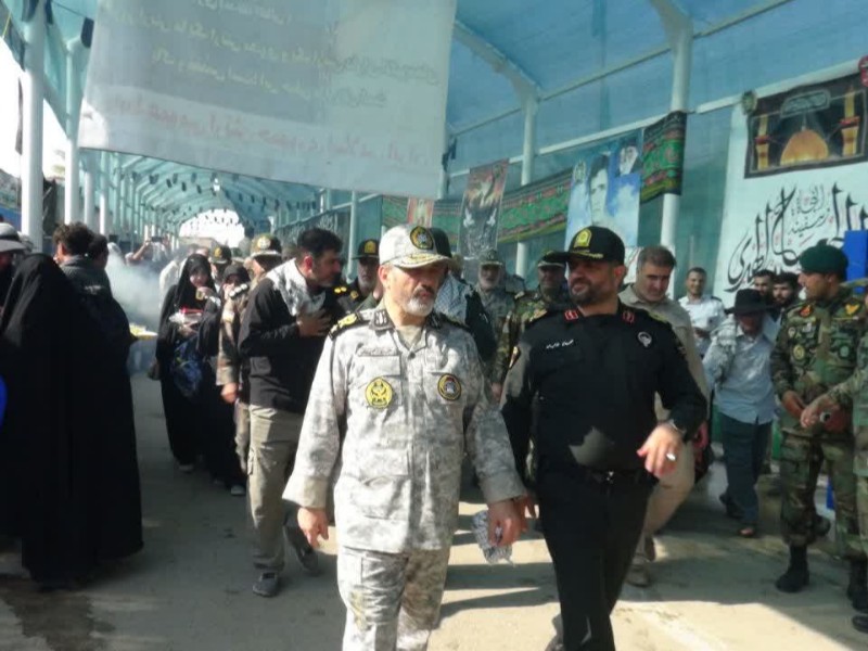 بازدید جانشین ستاد کل نیروهای مسلح از موکب رهپویان ولایت تیپ ۱۸۱ ارتش در مرز خسروی+تصاویر بازدید جانشین ستاد کل نیروهای مسلح از موکب رهپویان ولایت تیپ ۱۸۱ ارتش در مرز خسروی+تصاویر