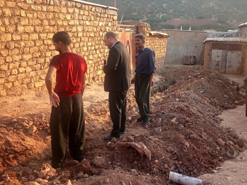 بررسی مشکلات روستاییان بخش گهواره