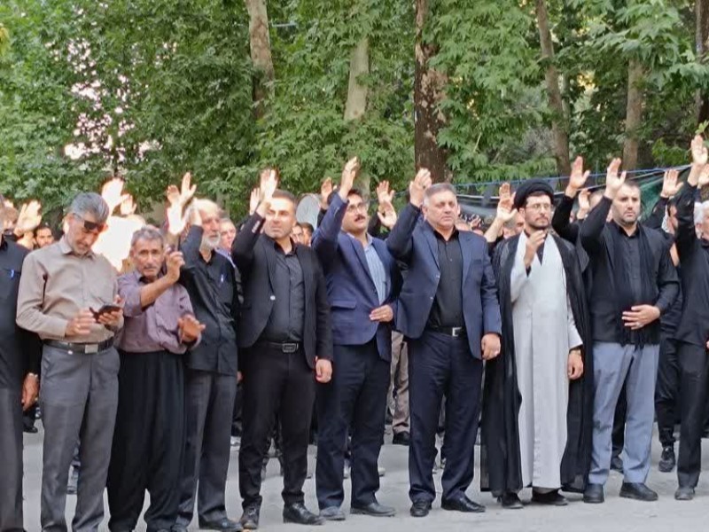 مراسم سوگواری روز هفتم ماه محرم