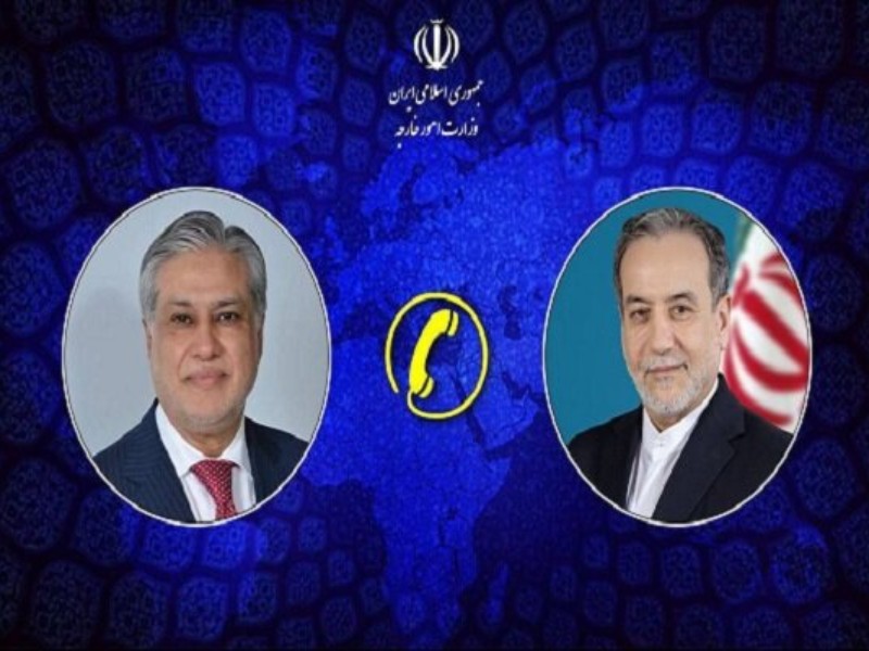 گفتگوی تلفنی وزرای خارجه ایران و پاکستان و تاکید بر حفظ ثبات در منطقه