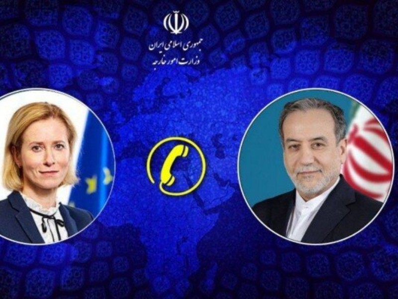 عراقچی و مسئول سیاست خارجی اتحادیه اروپا تلفنی گفتگو کردند عراقچی و مسئول سیاست خارجی اتحادیه اروپا تلفنی گفتگو کردند